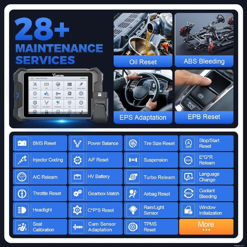 VDIAGTOOL VD80BT Lite против XTOOL D7S (2026 г.):какой сканер лучше всего подходит для вашего бюджета?