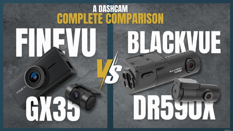FineVu GX35 против BlackVue DR590X:какой двухканальный видеорегистратор лучше? 