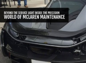 Техническое обслуживание McLaren:точность за пределами сервисного освещения 