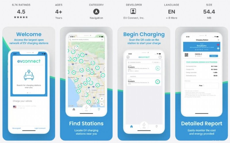 EV Connect и ведущие приложения для зарядки электромобилей:сравнение функций в 2026 году 