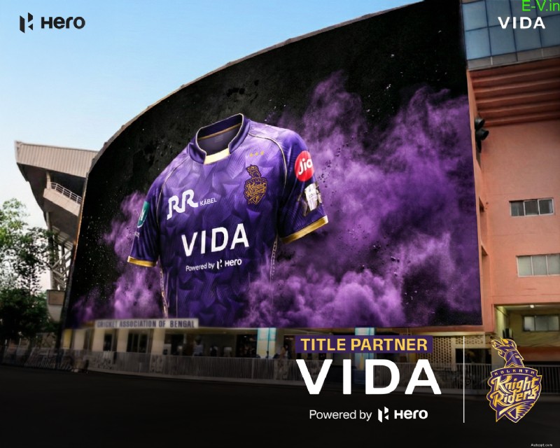 VIDA сотрудничает с Kolkata Knight Riders в качестве титульного спонсора, заряжая новое поколение энергией 