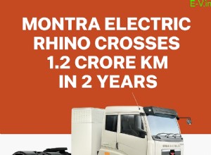 Грузовики Rhino EV от Montra Electric преодолеют 12 миллионов км всего за 2 года 
