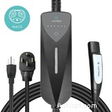 Портативное зарядное устройство Lectron Tesla NACS EV — уровни 1 и 2, 120 В/240 В, 8‑40 А, совместимость с NEMA5‑15 и 14‑50 