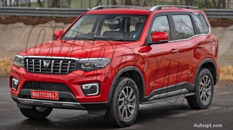Mahindra Scorpio-N 2022 Z8L Бензин — 6-ступенчатая механическая коробка передач, элегантный внешний вид 