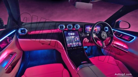 Интерьер Mercedes‑Benz C‑Class C200 2022 года — роскошь, комфорт и ультрасовременный дизайн 