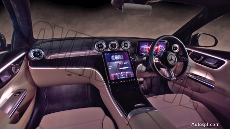 Интерьер Mercedes‑Benz C‑Class C200 2022 года — роскошь, комфорт и ультрасовременный дизайн 