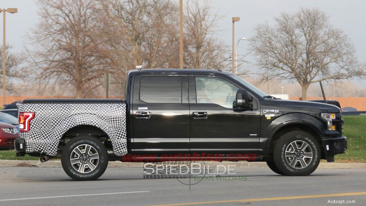 Прототип Ford F‑150 оснащен турбодизельным двигателем V6 от Land Rover