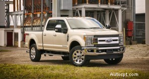Ford представляет 2017 F-Series Super Duty с легким алюминиевым кузовом для превосходной буксировки