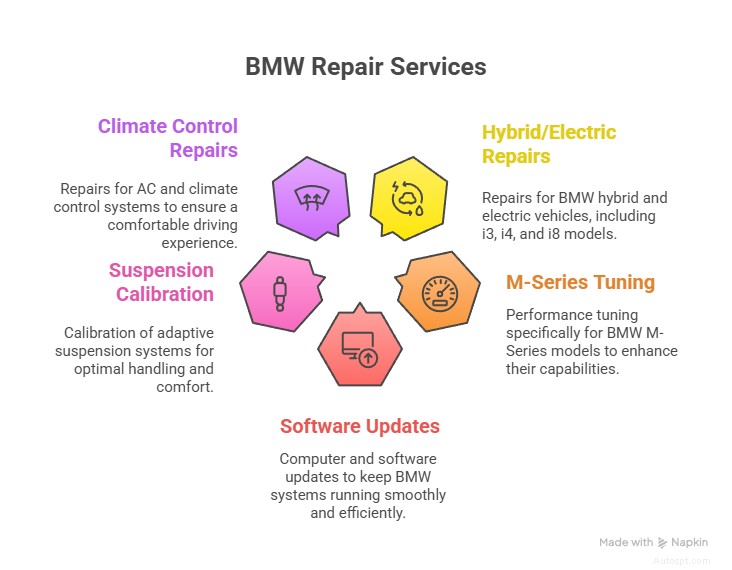 Экспертное обслуживание и ремонт BMW в Далласе – Precision Service 