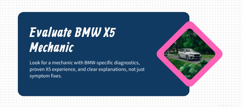 Экспертный ремонт BMW X5 в Плано, Далласе и Уайт-Роке — сертифицированная диагностика и полное системное обслуживание 