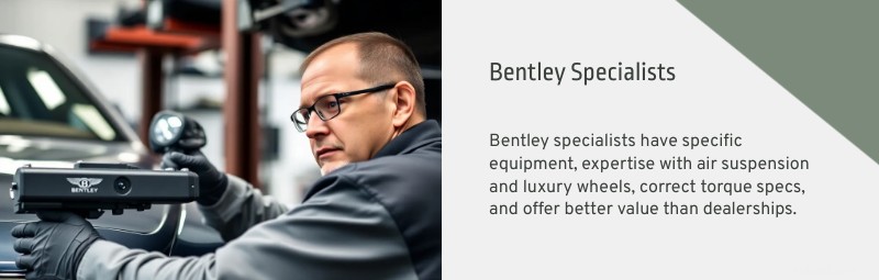 Схождение колес и шиномонтаж Bentley в Далласе и Плано — экспертная точность для роскошных характеристик и безопасности 