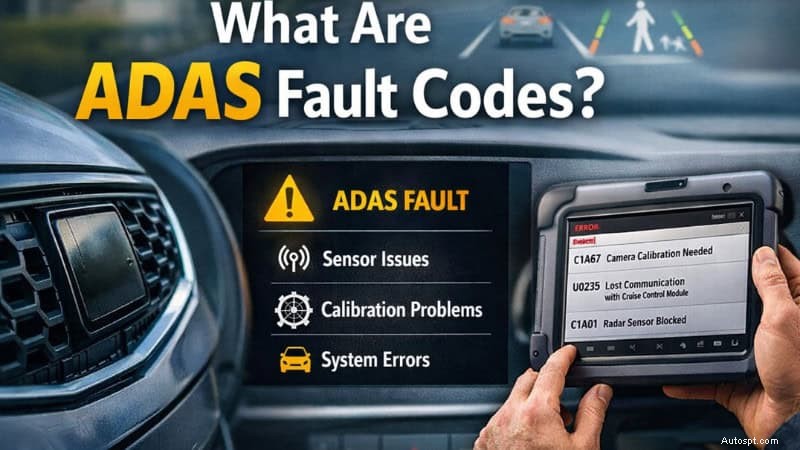 Понимание кодов неисправностей ADAS:причины, симптомы и способы устранения для более безопасного вождения 