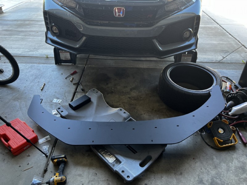 Ускоряем мою Honda Civic Type R 2019 года:увеличиваем скорость с помощью модификаций прижимной силы 
