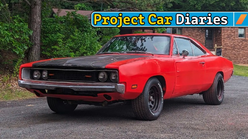 Возрождение классики:преображение моего Dodge Charger 1969 года с помощью промышленной окраски 
