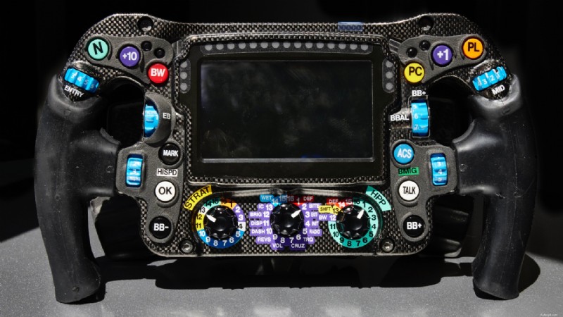 Полное руководство по рулевым колесам F1:объяснение всех кнопок, лепестков и ручек 